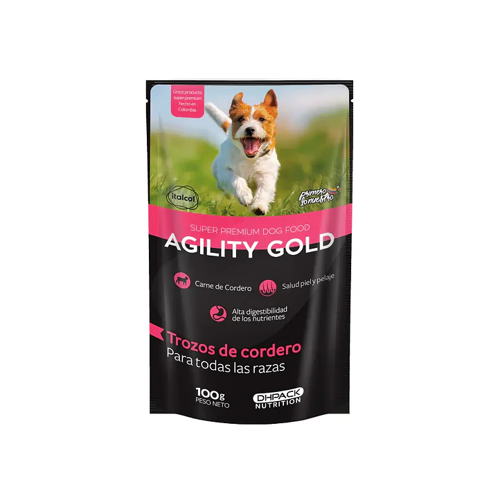 Agility Gold Pouch Trozos 100gr 1