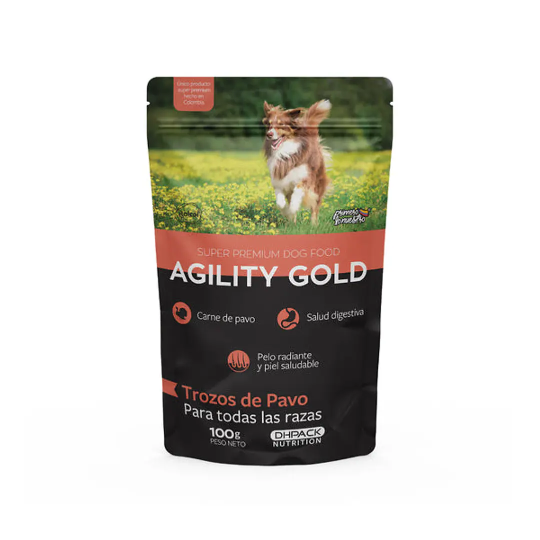 Agility Gold Pouch Trozos 100gr 3