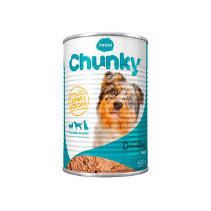 Alimento Húmedo Chunky Delidog Perro Adulto Pollo 400g