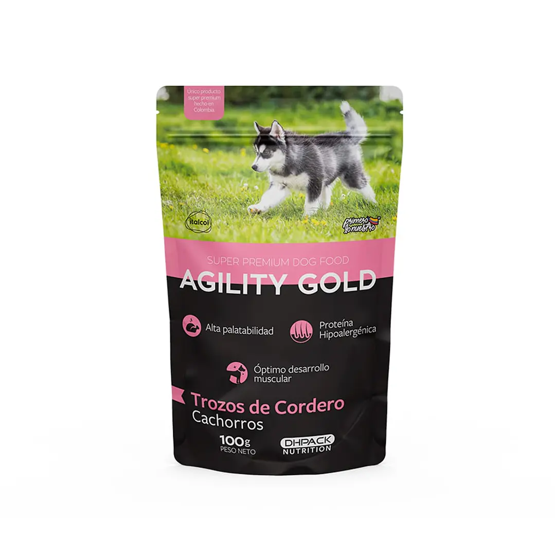 Agility Gold Pouch Trozos 100gr 4
