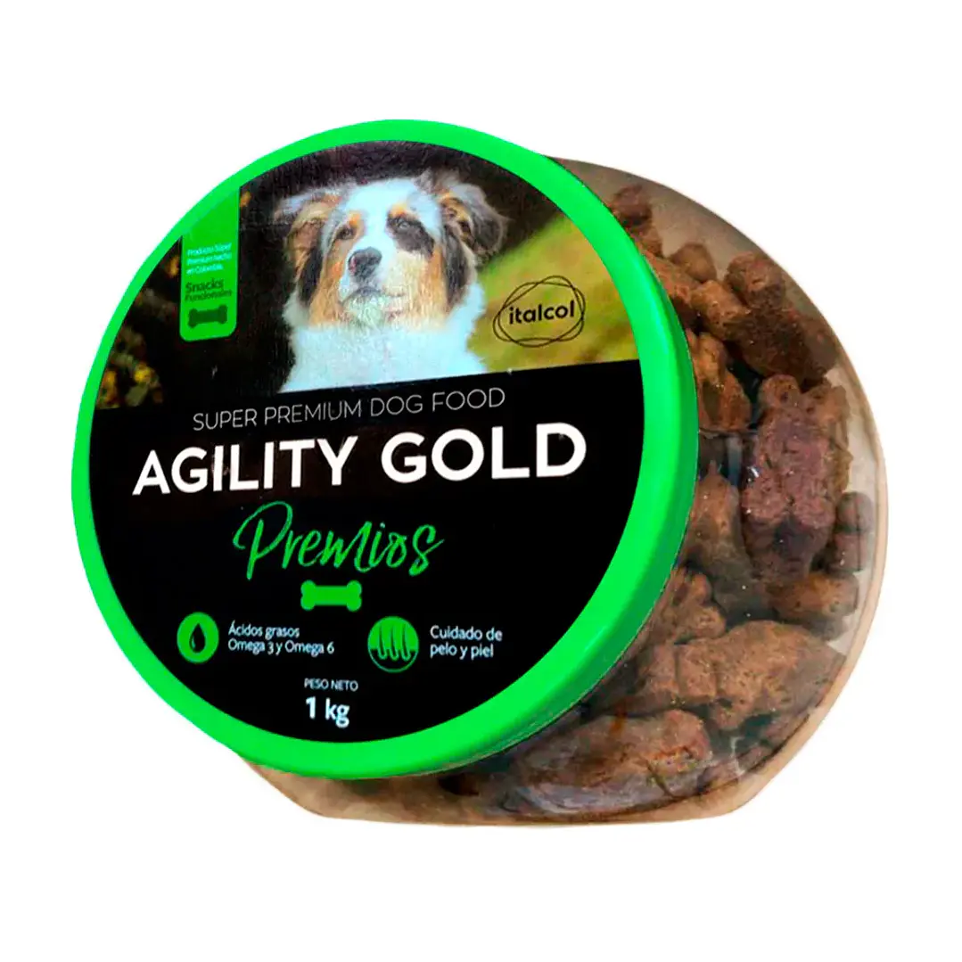 Snack Agility Gold Premios Bombonera 1kg 1