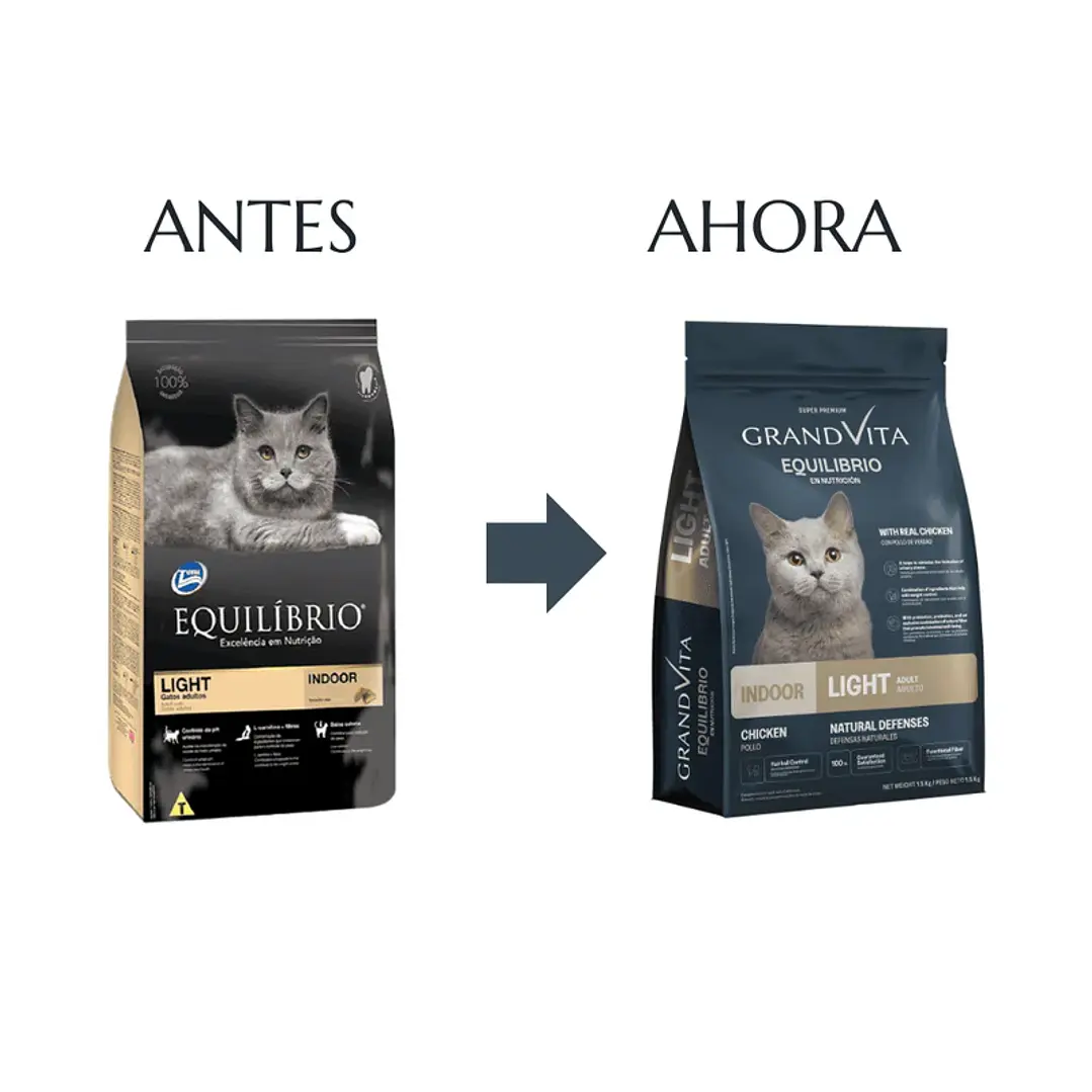 Alimento Grand Vita Equilibrio Gato Adulto Ligth  1