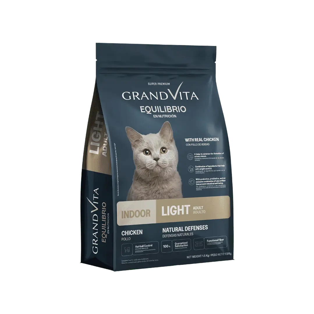 Alimento Grand Vita Equilibrio Gato Adulto Ligth  2