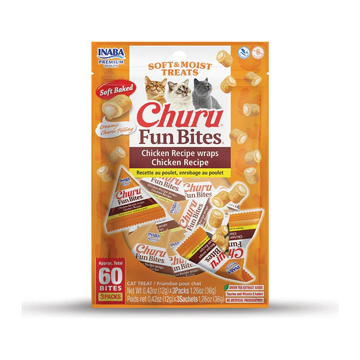 Snack Churu Fun Bites Chicken Recipe Wraps Chicken Recipe 1