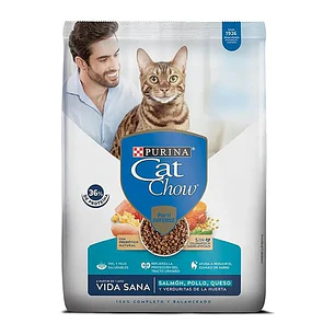 Purina Cat Chow Adultos Salmón Pollo Queso Y Verduras 