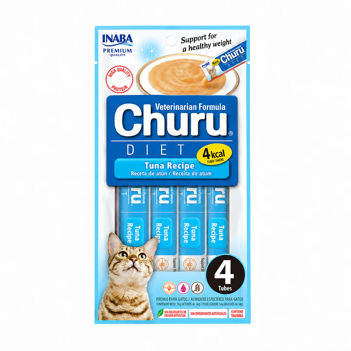 Inaba Churu Diet Cat Tuna X4u 14g 1