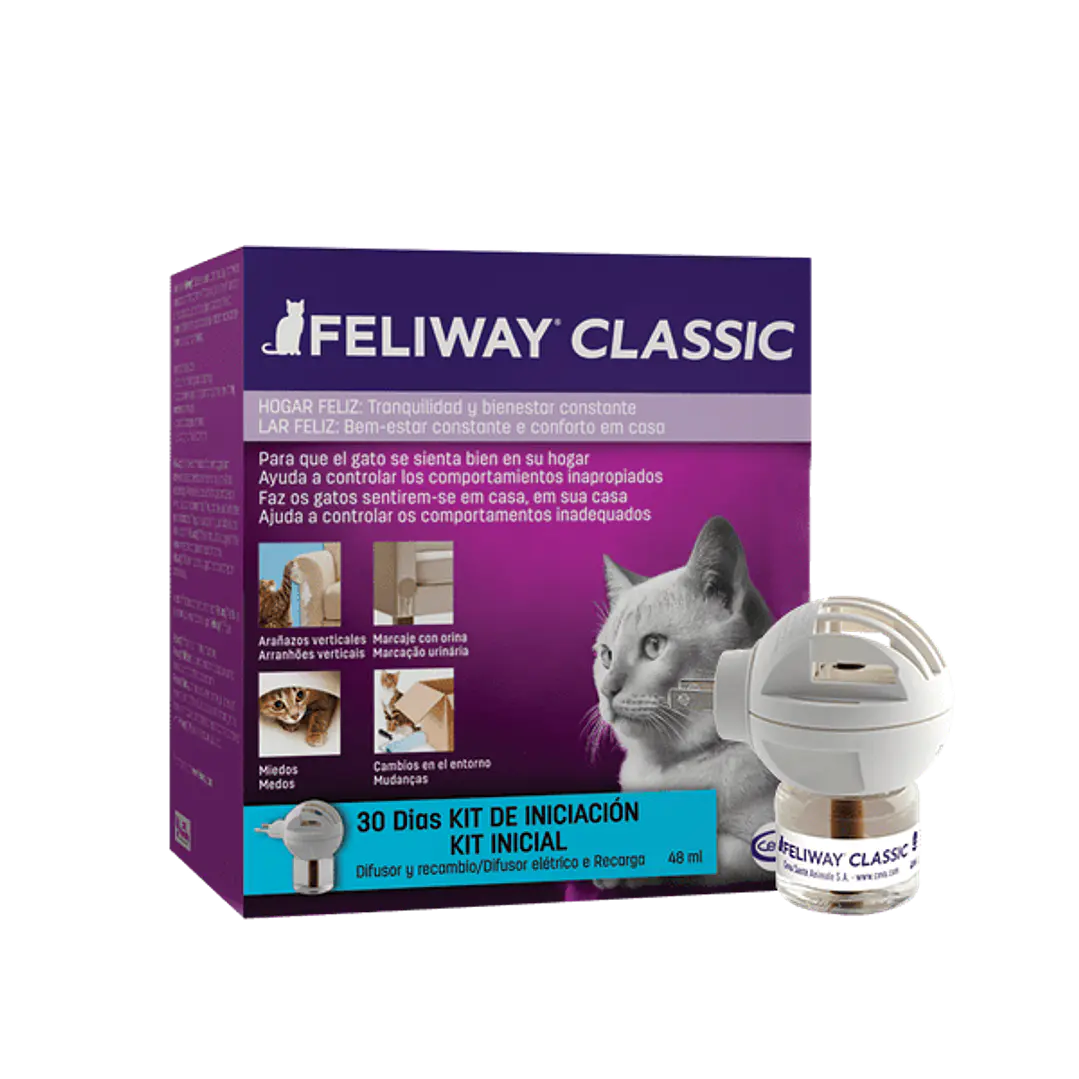 Difusor Feliway + Recarga Para Gatos Classic 48ml 2