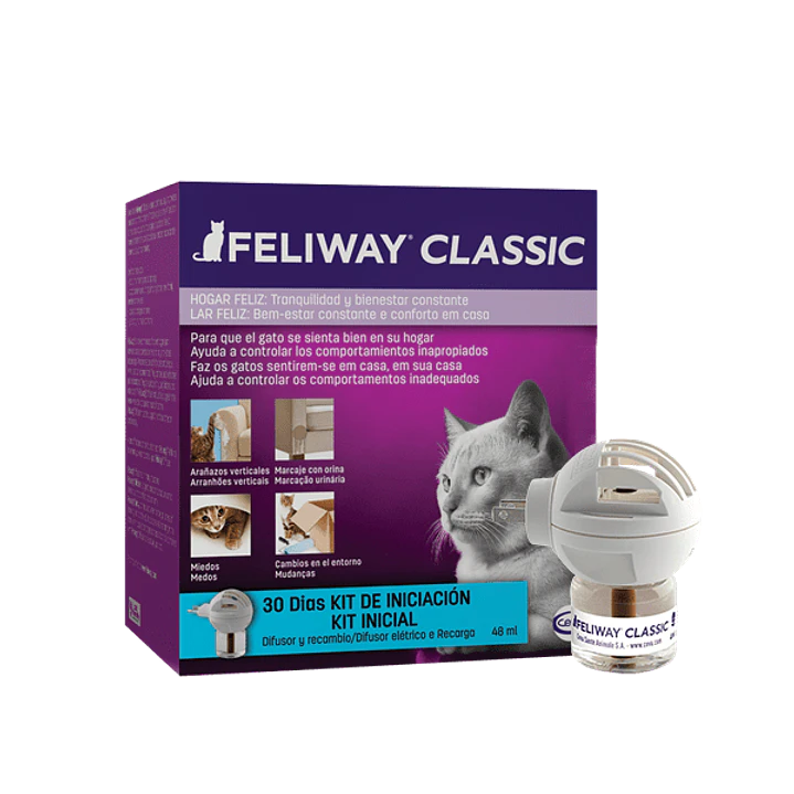 Difusor Feliway + Recarga Para Gatos Classic 48ml 2