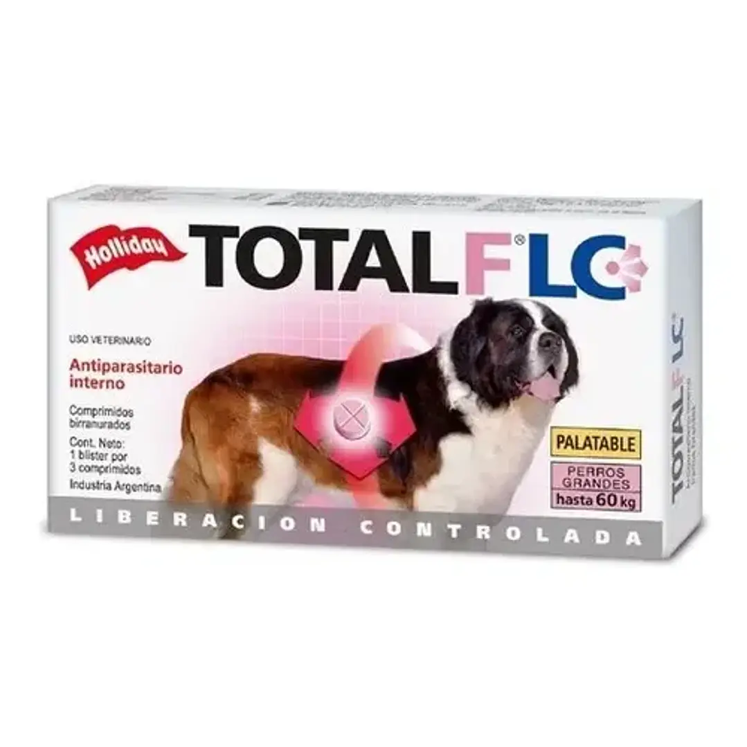 Antipulgas Total Flc Perro Grande - Perros De 20 Hasta 60 Kg 1