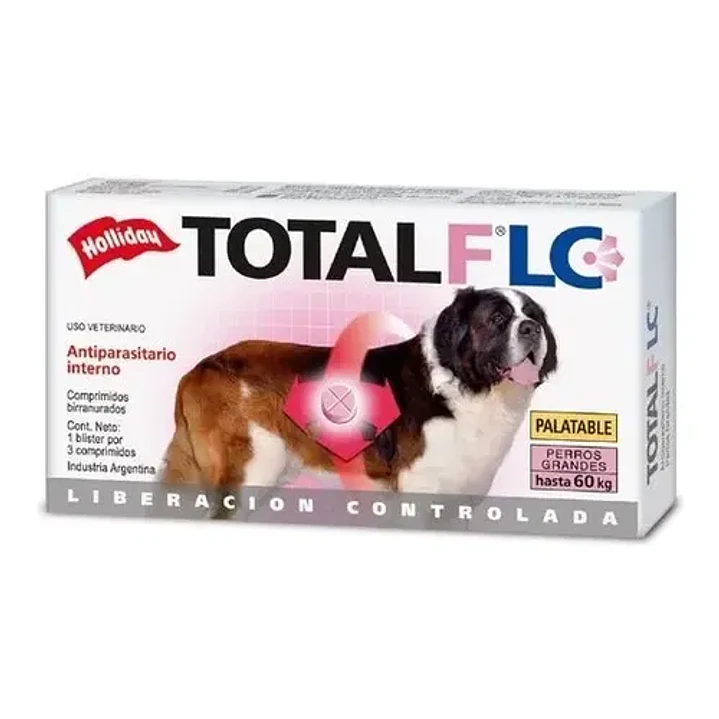 Antipulgas Total Flc Perro Grande - Perros De 20 Hasta 60 Kg 1