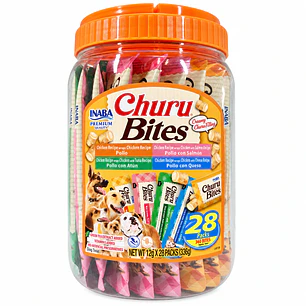 Inaba Bombonera Churu Dog Bites Variety 28u X 12 Gr