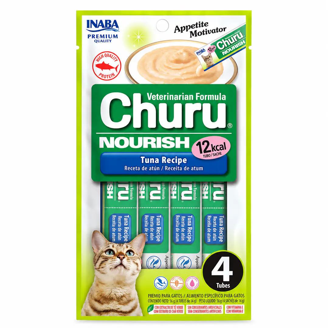 Inaba Churu Nourish 4 Tubos 56g 1