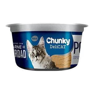 Alimento Húmedo Para Gato Chunky Delicat 156 Gr