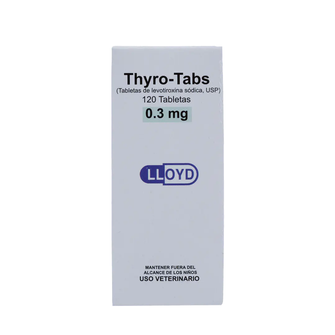 Thyro-tabs 120 Tabletas Vitamina Perro Marca Llyod 1