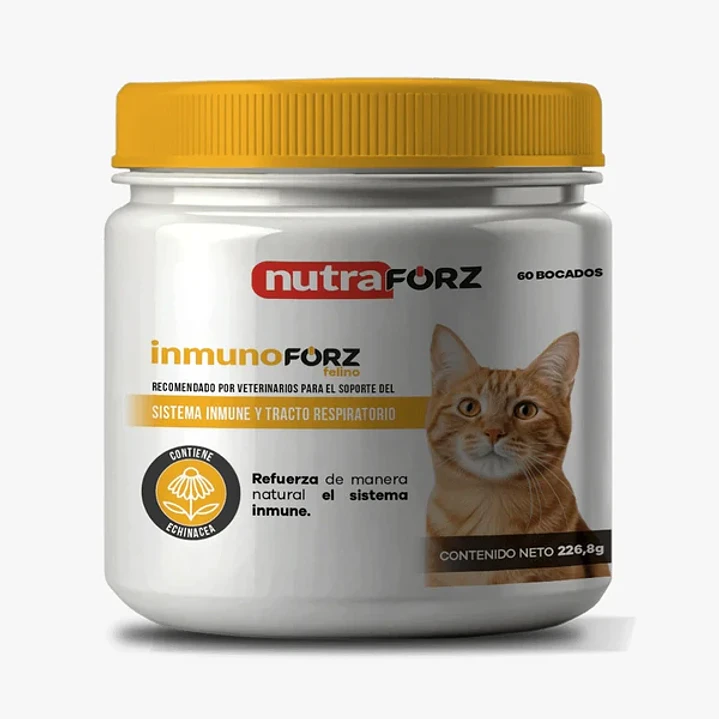 Inmunoforz Suplemento Para Gatos Inmunidad X60 Tabs 1