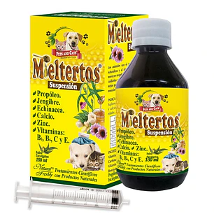 Mieltertos Jarabe Natural Tos Perros Gatos 180ml