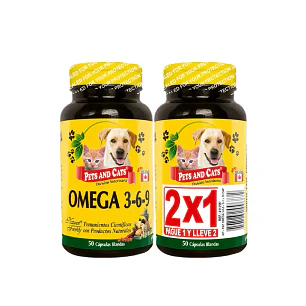 Pets And Cats Natural Freshly Omega 3-6-9 2x1