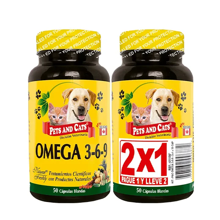 Pets And Cats Natural Freshly Omega 3-6-9 2x1 1