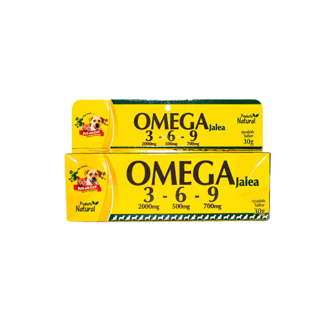 Natural Freshly OMEGA 3-6-9 Biotina Gel Perros Gatos 30g Tubo 1