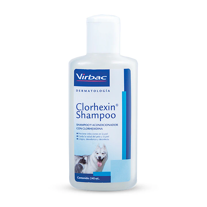 Virbac Clorhexin Shampoo Acondicionador 240ml 1