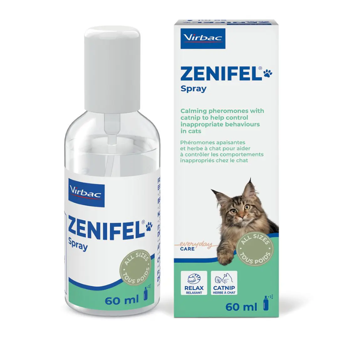 Virbac Zenifel Spray Feromonas Calmantes Gato 60ml 1