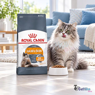 Alimento Royal Canin FCN Hair And Skin Care 2Kg