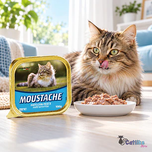 Paté Húmedo Moustache Para Gato