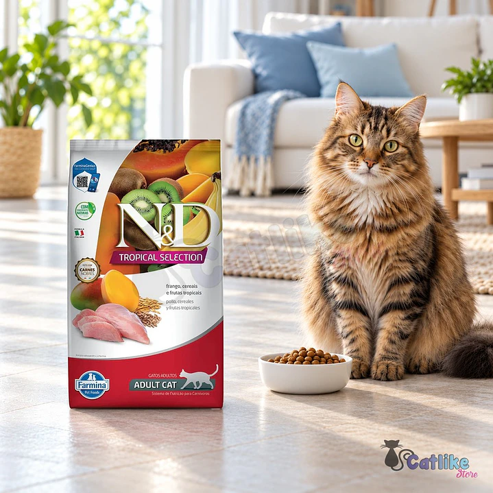 N&D Tropical Gato Adulto Pollo 2