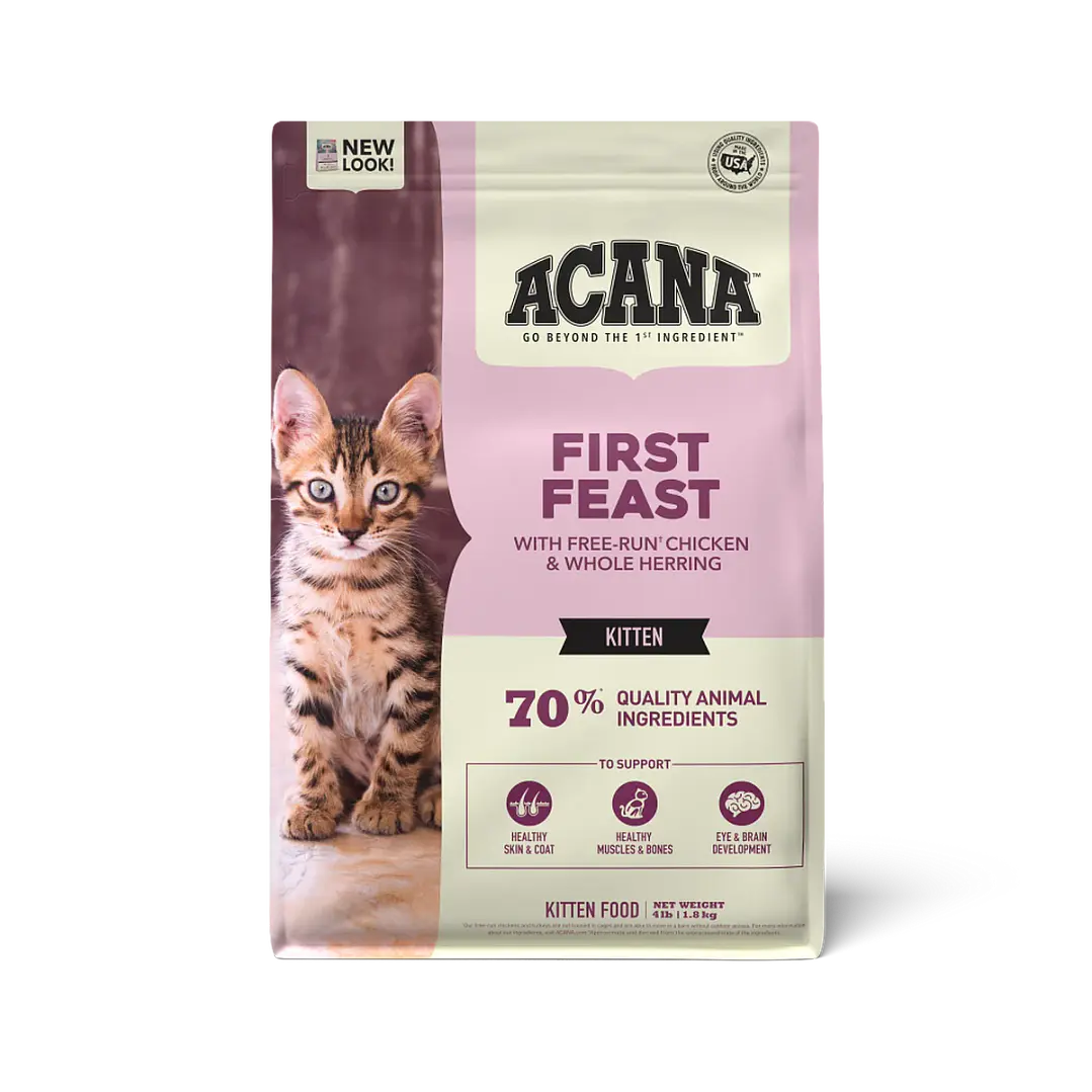Alimento Acana First Feast Gatito Sabor Pollo 1.8kg 1