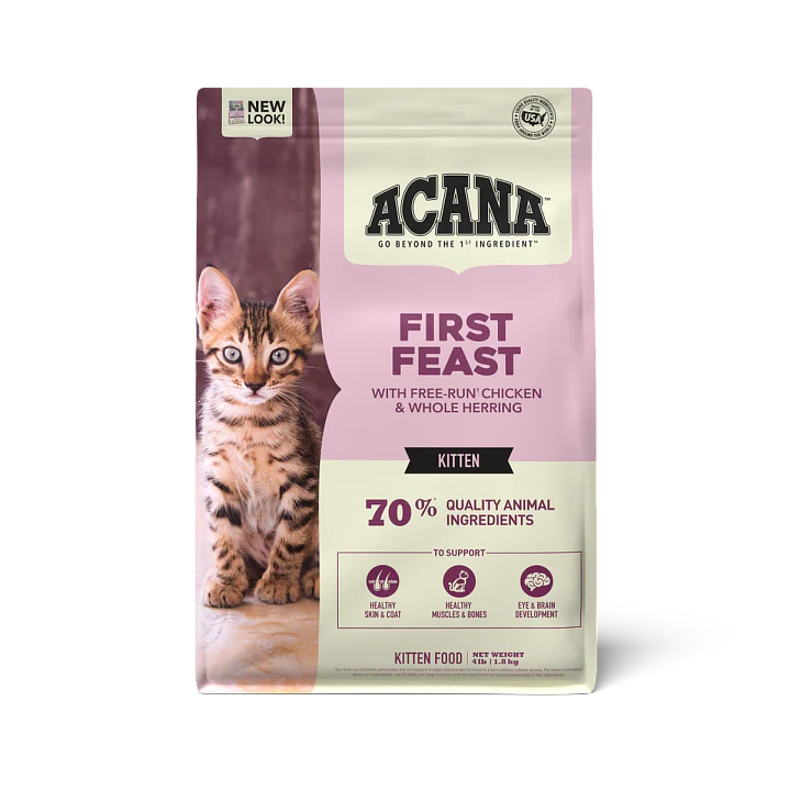 Alimento Acana First Feast Gatito Sabor Pollo 1.8kg 1