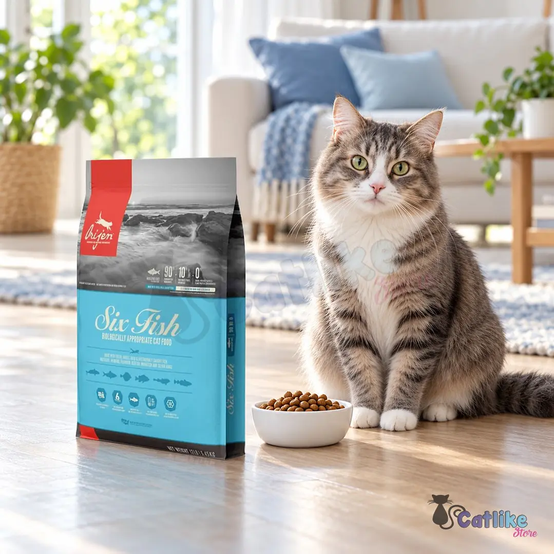 Alimento Orijen Six Fish Cat 2