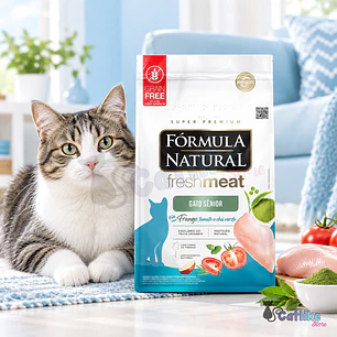 Alimento Formula Natural Fresh Meat Gato Senior