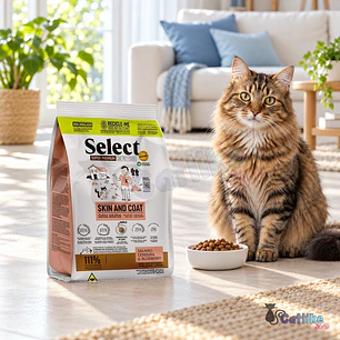 Alimento Monello Select Super Premium Gatos Piel Y Pelaje