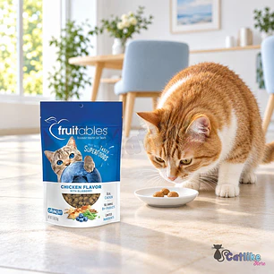 Snack Para Gato Fruitables Pollo Y Arandanos 70 Gr