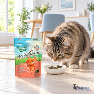 Emerald Pet Cat Snack Dental Catnip 85 Gr