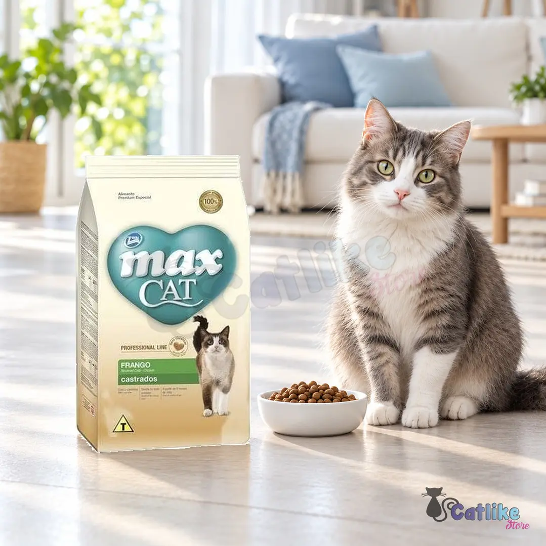 Alimento Para Gato Max Professional Castrados Pollo Y Arroz 2