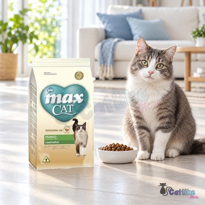 Alimento Para Gato Max Professional Castrados Pollo Y Arroz 2