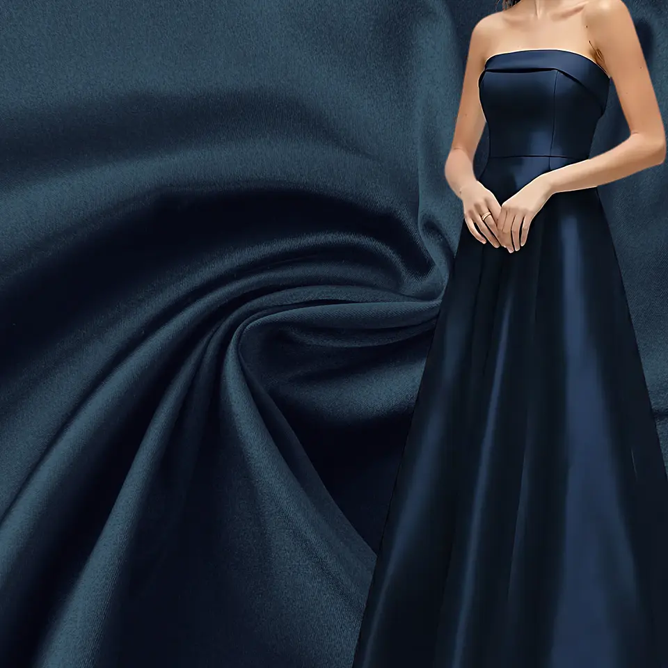 Tela Saten Premium Sastrería, 180 gsm, 120 cm de ancho, 8% elastano 4