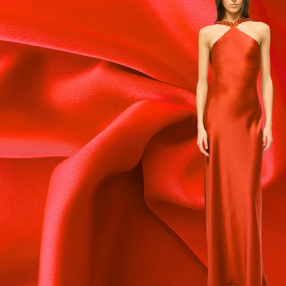 Satén Armani 185 gsm, 150 cm de ancho, 5% elastano 14