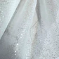 Tul Glitter transparente - 100% nylon, 120 gsm, 150 cm de ancho - thumbnail 1
