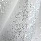 Tul Glitter transparente - 100% nylon, 120 gsm, 150 cm de ancho - thumbnail 3