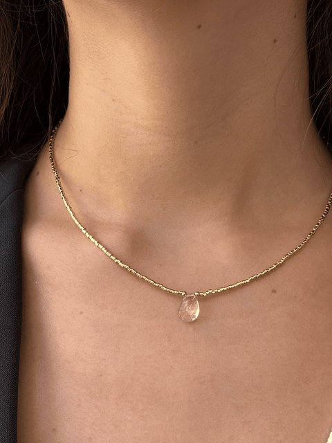 Collar Cuarzo Transparente