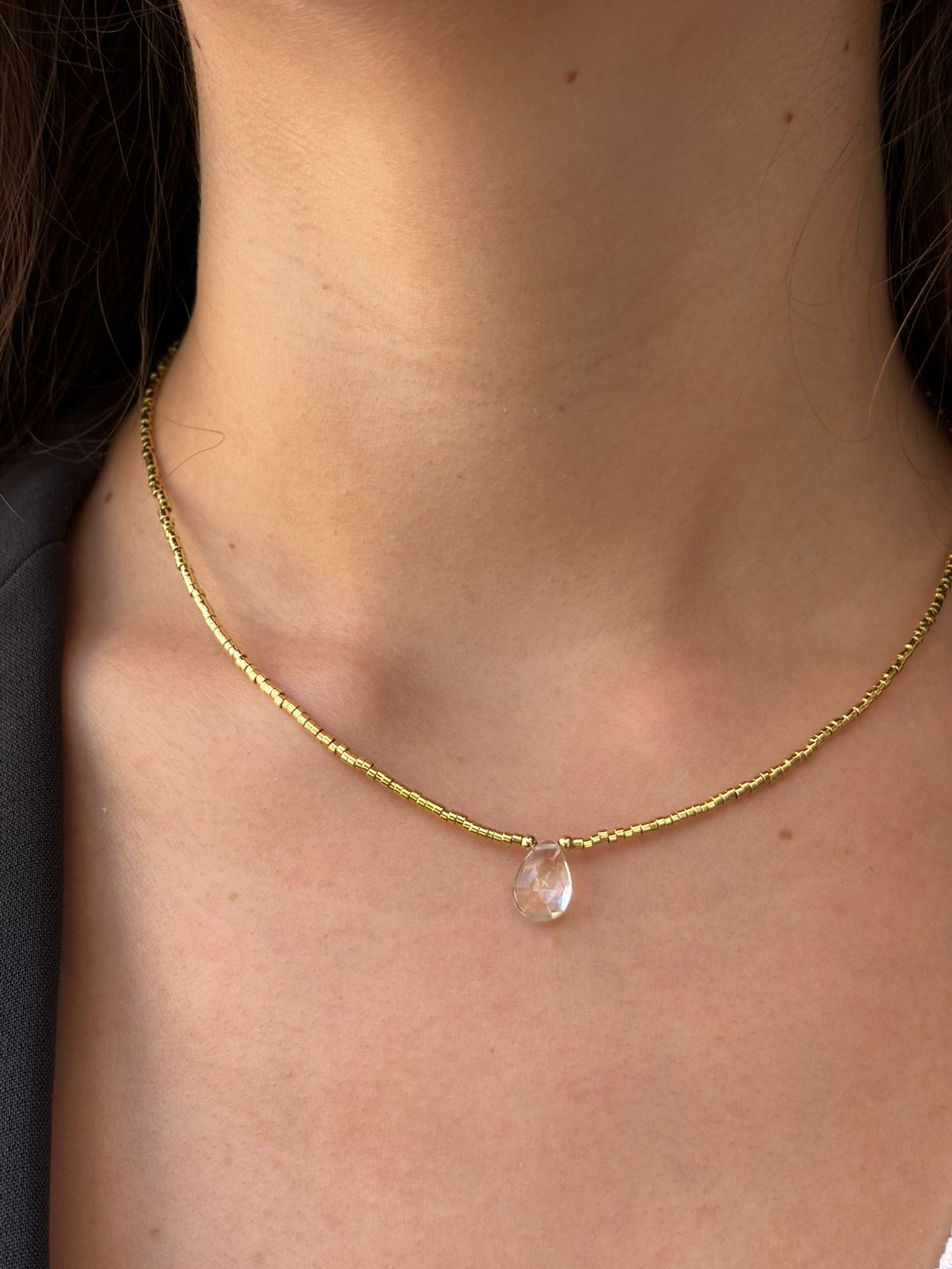 Collar Cuarzo Transparente 1