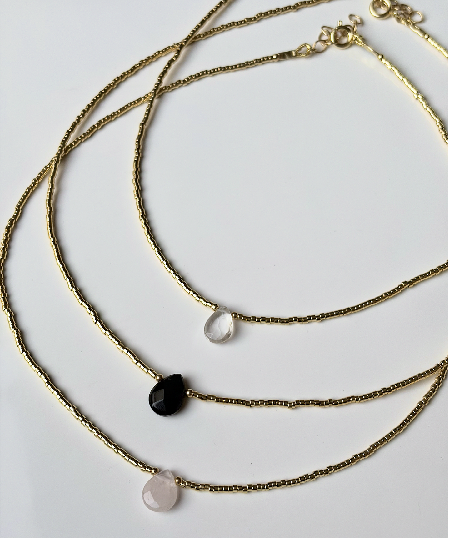 Collar Cuarzo Rosado 1