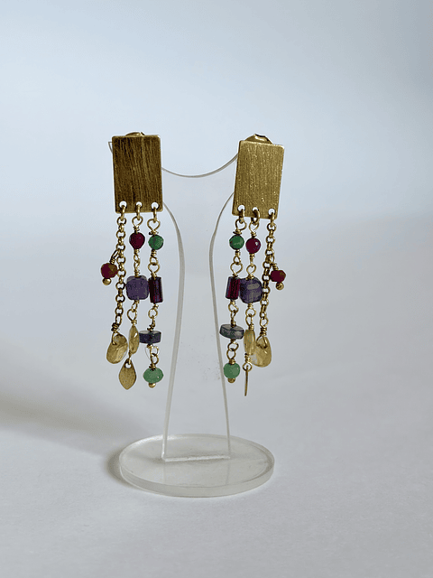 Aros Cascada Piedras