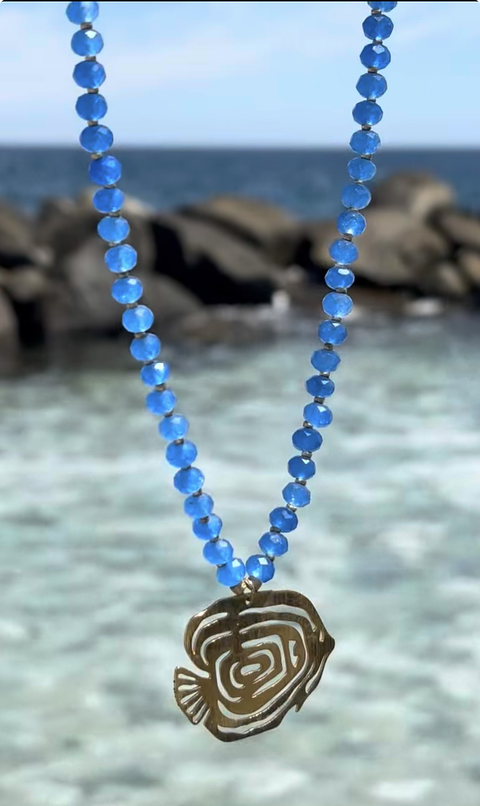 Collar Pez Azul