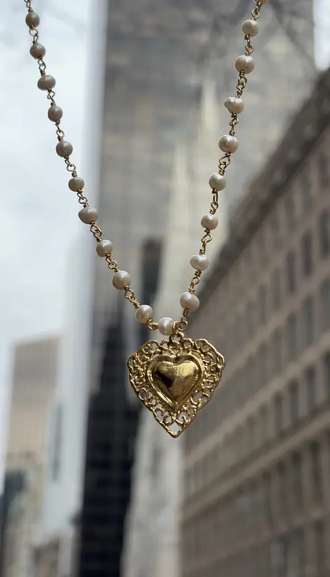 Collar Corazón FIFTH AVENUE