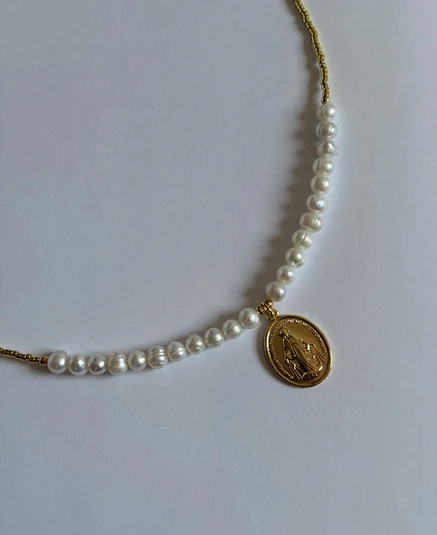 Collar Perlas Virgen MERCER STREET