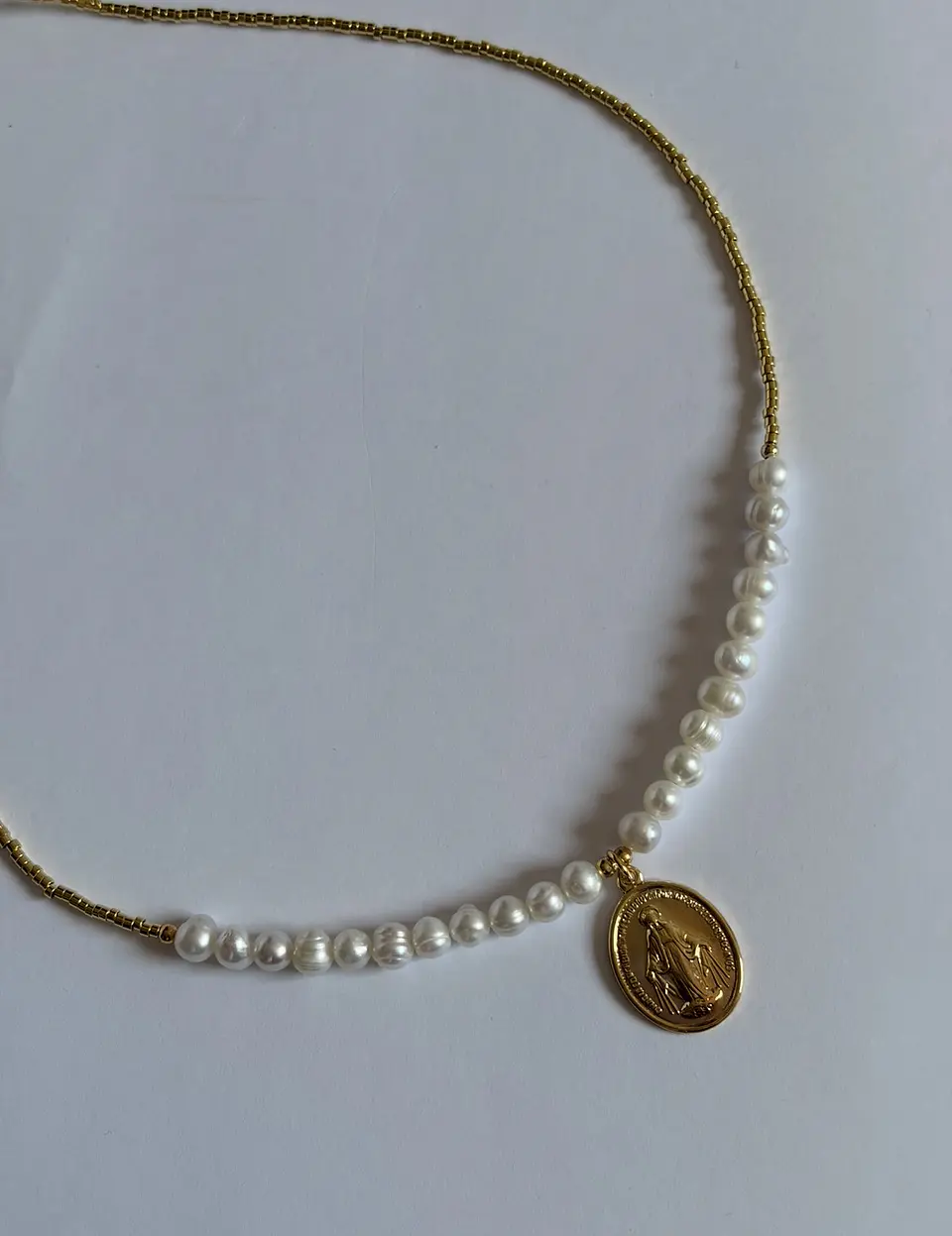 Collar Perlas Virgen MERCER STREET 2