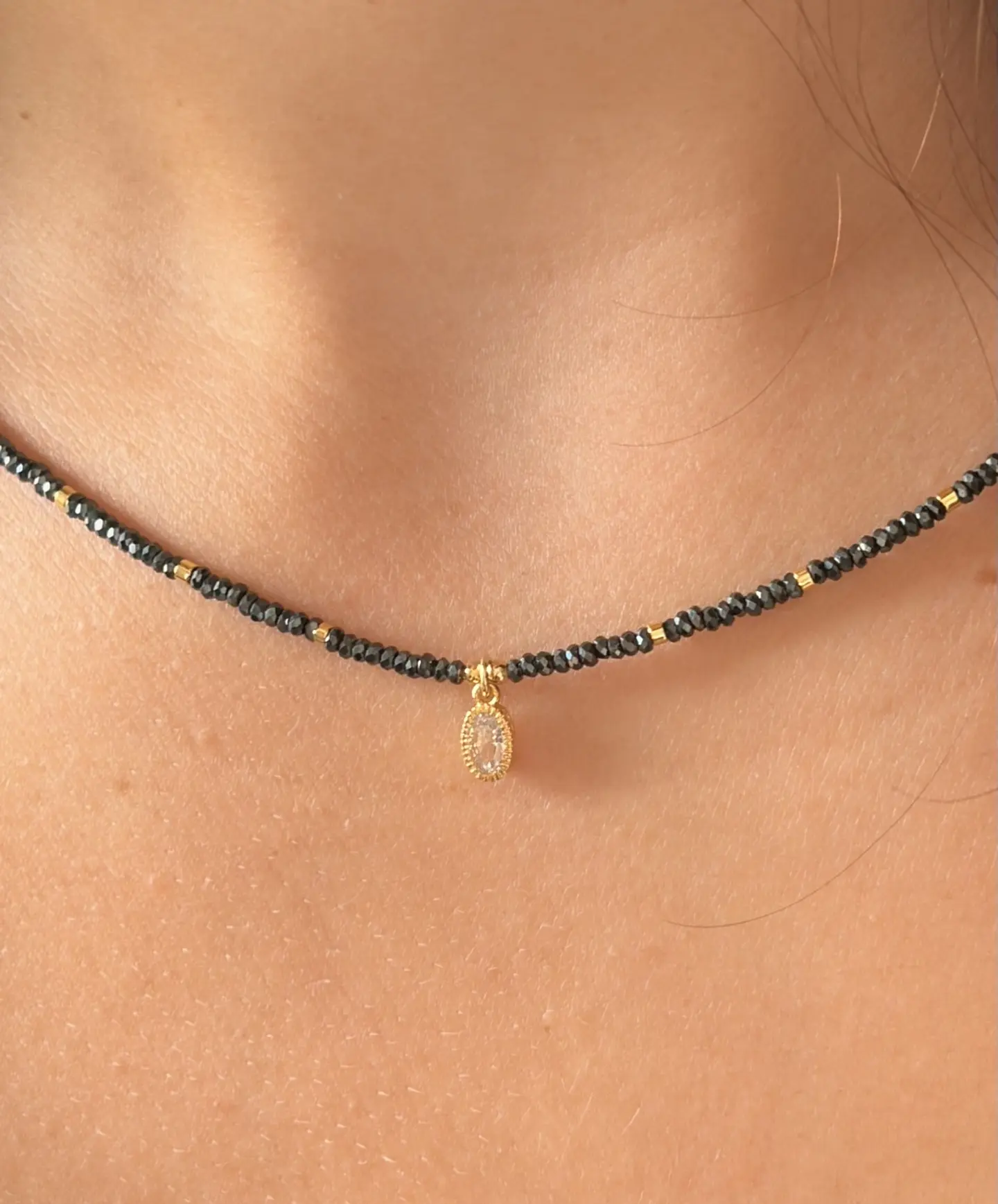 Collar Pirita con Colgante 2